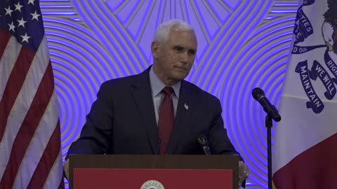 Mike Pence speaks in Iowa about GOP ideals going into the 2024 election