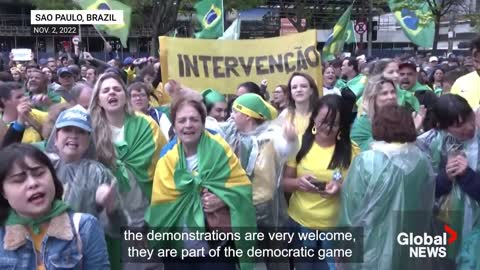 Brazil election: Bolsonaro calls on protesters to end blockades on nation's roads