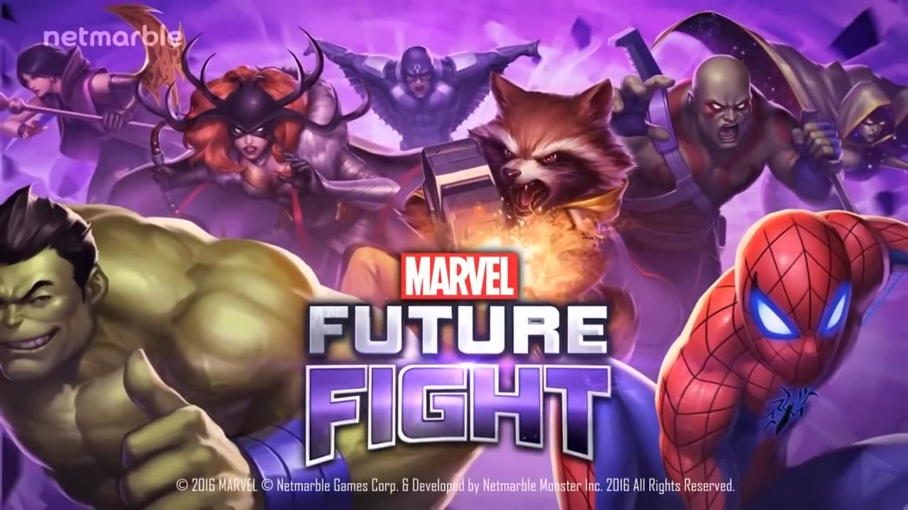 Captain Marvel _ Iron man Fight - Thanos Marvel_s Future Fight(1080P_HD)