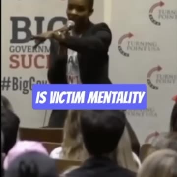 Candace Owen's destroys victim mentality in less than a minute