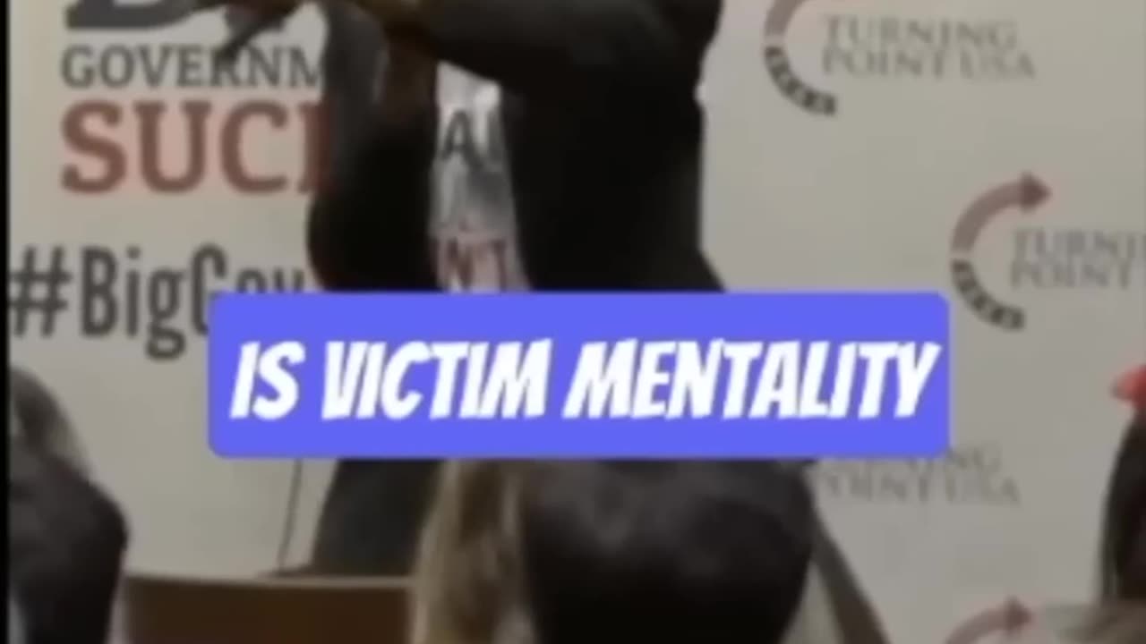 Candace Owen's destroys victim mentality in less than a minute