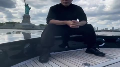 20210709文贵先生GETTR²： #为自由而战，付出什么都值得！一个人内心不知道自由的重要，一生不会有快乐。命运跟自由女神、曼哈顿、纽约有深刻的联系。