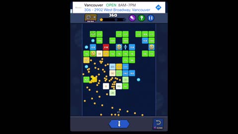 Bricks Ball Crusher Game Level 489 Walkthrough