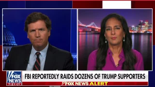 Harmeet verifies Bannon’s statement that 50 Trump supporters have been raided across the U.S.