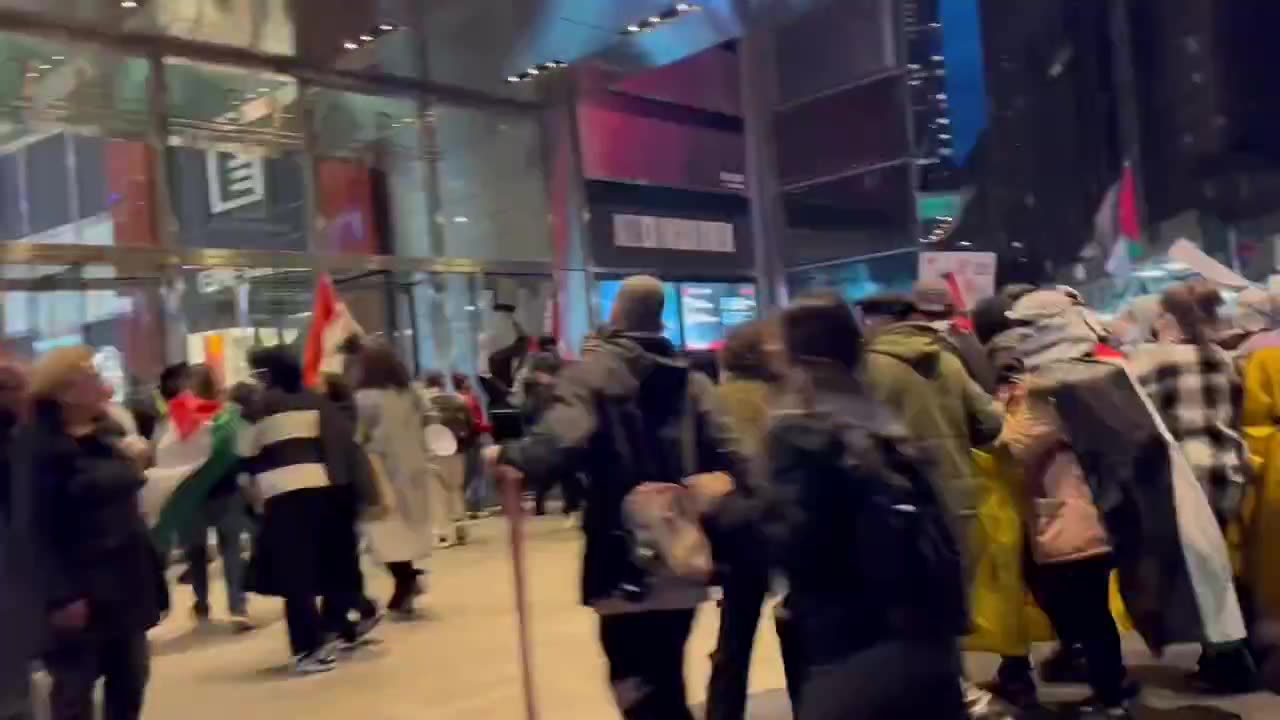 Calling For The Murder Of Jews Is Not 'Protesting': Mob Of Pro-Palestinian Activists Swarm NYC