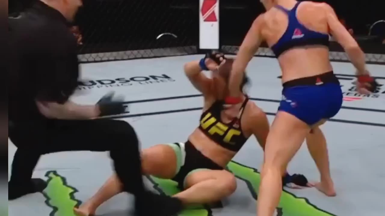 UFC Holly vs Correia Amazing Knockout