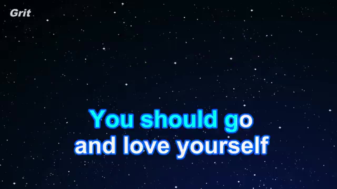 Love yoursilf karaoke