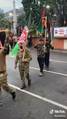 Meanwhile in a bizarre display at a Birmingham UK McDonald's parking lot