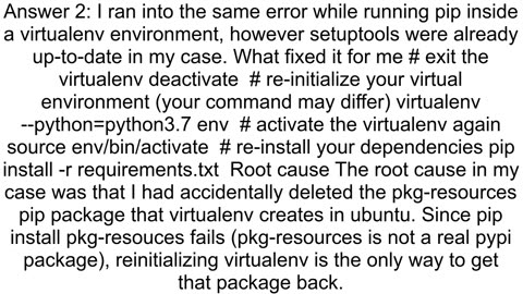 AttributeError module 39pkg_resources39 has no attribute 39safe_name39 oauthlib install