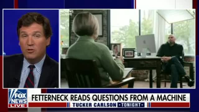 Tucker Carlson on John Fetterman’s Thinking Machine to Have Coherent Conversations