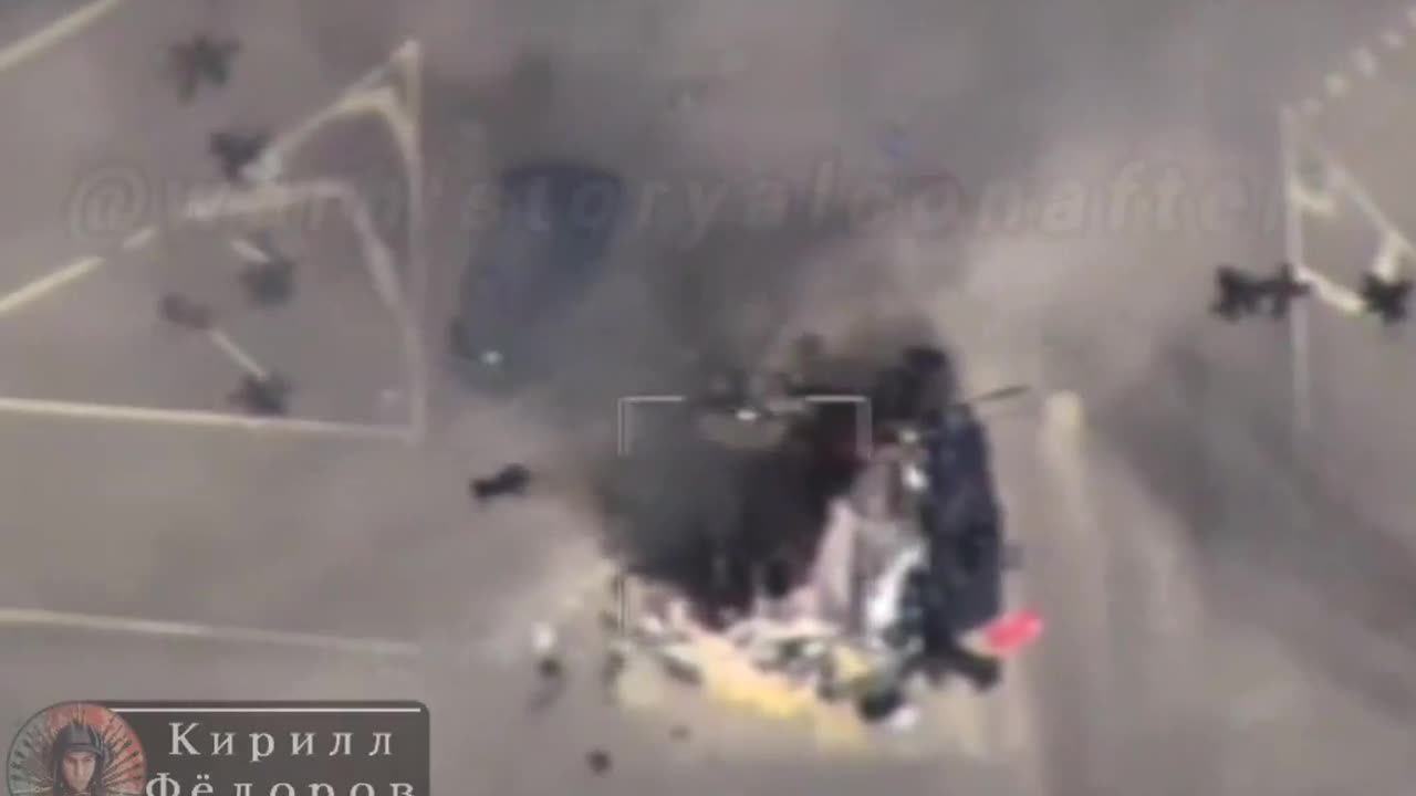 Russian drone attacks on Ukrainian checkpoint, crew retreats to a nearby hideout that also gets hit