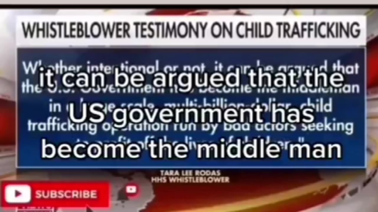 Our Own Government As The Middlemen In Child Sex Trafficking ‼️ 📰