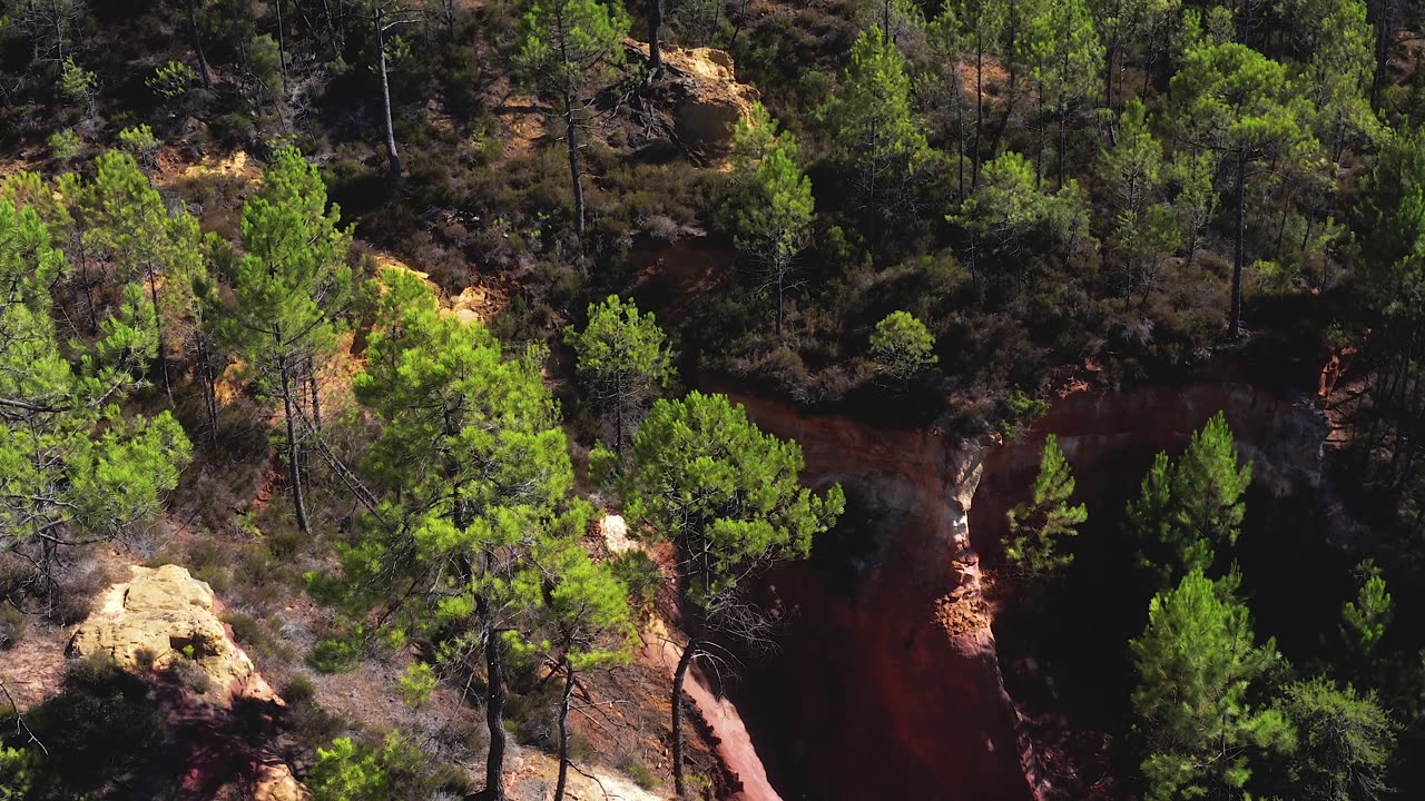 Footage Of The Mountain Sides