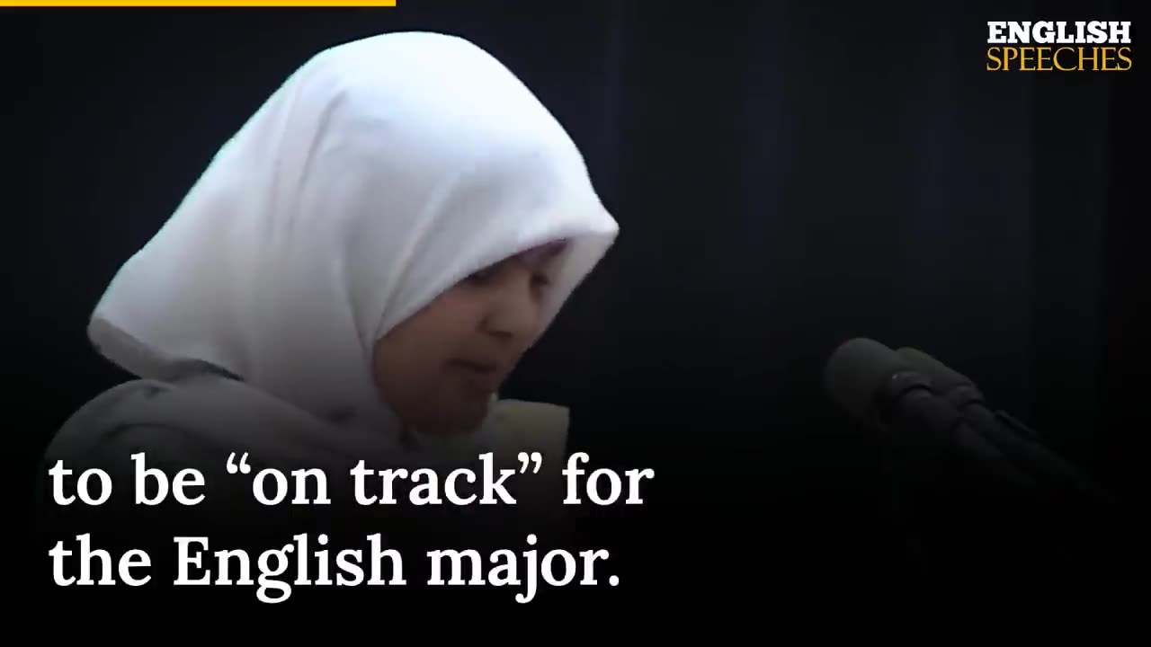 Syeda Zainab Aqdas Rizvi Speech
