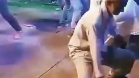 Old man dance