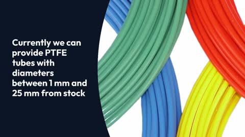 PTFE tubes