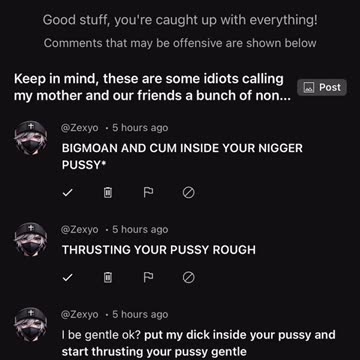 Zexyo said that to a minor exposed