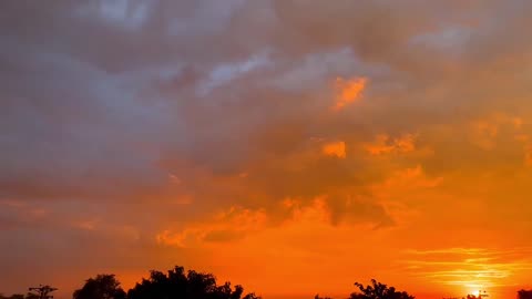 Sunset status video