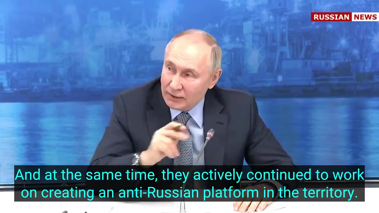 They lied to us ten times in a row about not expanding NATO - Vladimir Putin