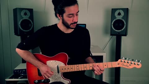 Country Hybrid Picking Guitar Riff
