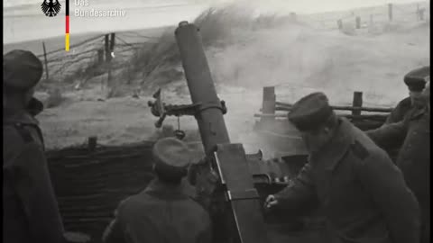 1917 German Tests Of New Krupp 37mm AA Gun