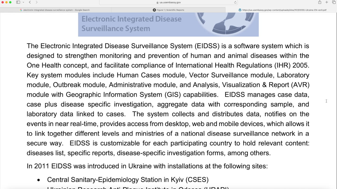 EPISODE 4 - Electronic Integrated Disease Surveillance System