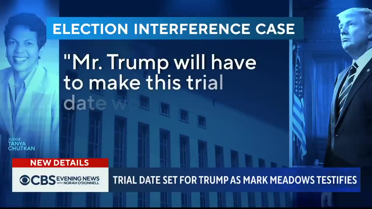 Mark Meadows testifies in Georgia as Trump gets D.C. trial date