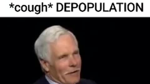 Using climate change for genocide purpose revealed by Ted Turner CNN founder