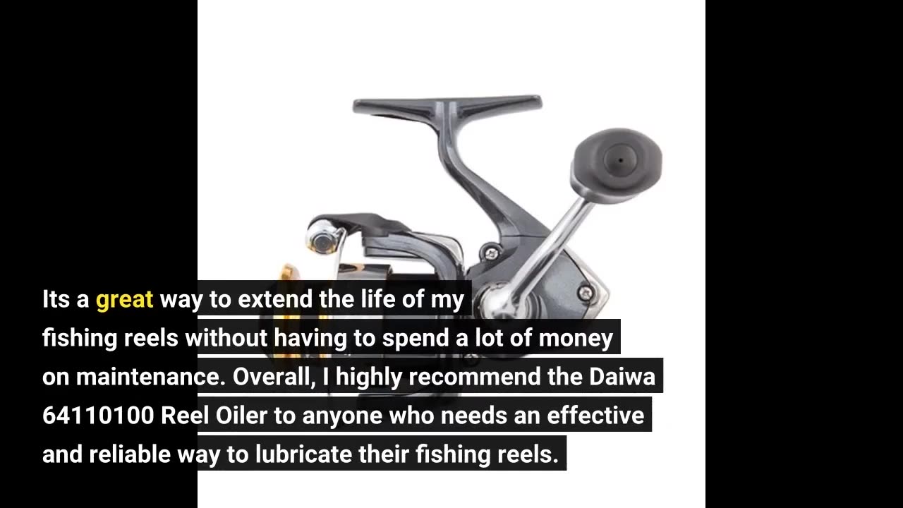 Buyer Feedback: Daiwa 64110100 Reel Oiler, One Size