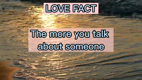 Do you know this love fact?