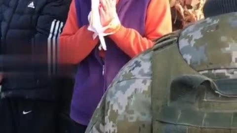 Kherson, Ukraine: Ukraine military detaining civilians