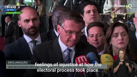 Brazil’s Bolsonaro Vows to Follow Constitution, Orders Transition to Lula