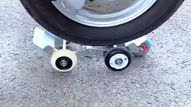 troli motor magic/alat bantu ban pecah