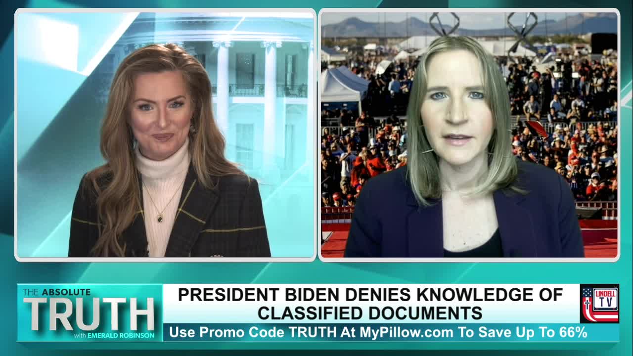 PRESIDENT BIDEN DENIES KNOWLEDGE OF CLASSIFIED DOCS