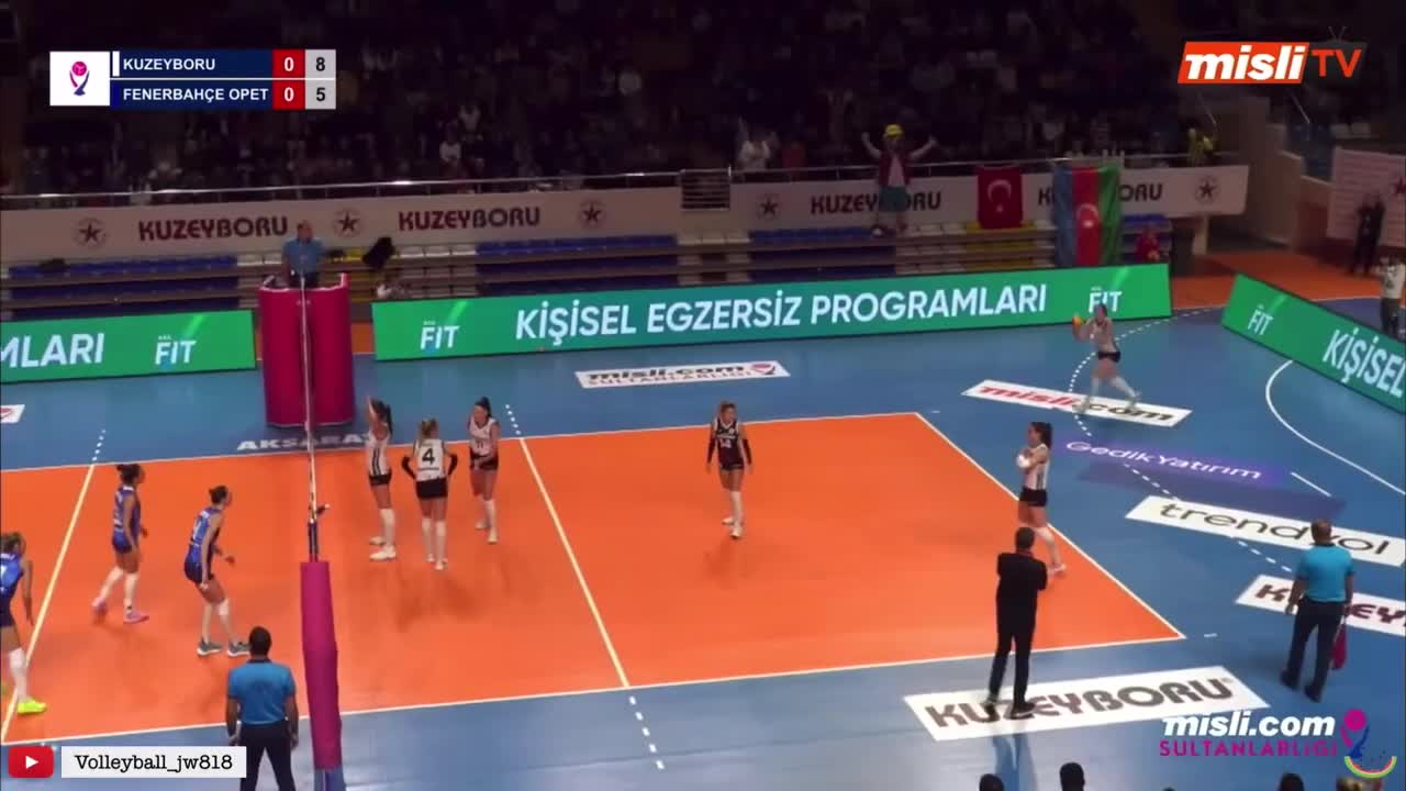 Hanna Klimets │ Belarus │ Kuzeyboru vs Fenerbahçe Opet │Turkish Volleyball League 2022_23