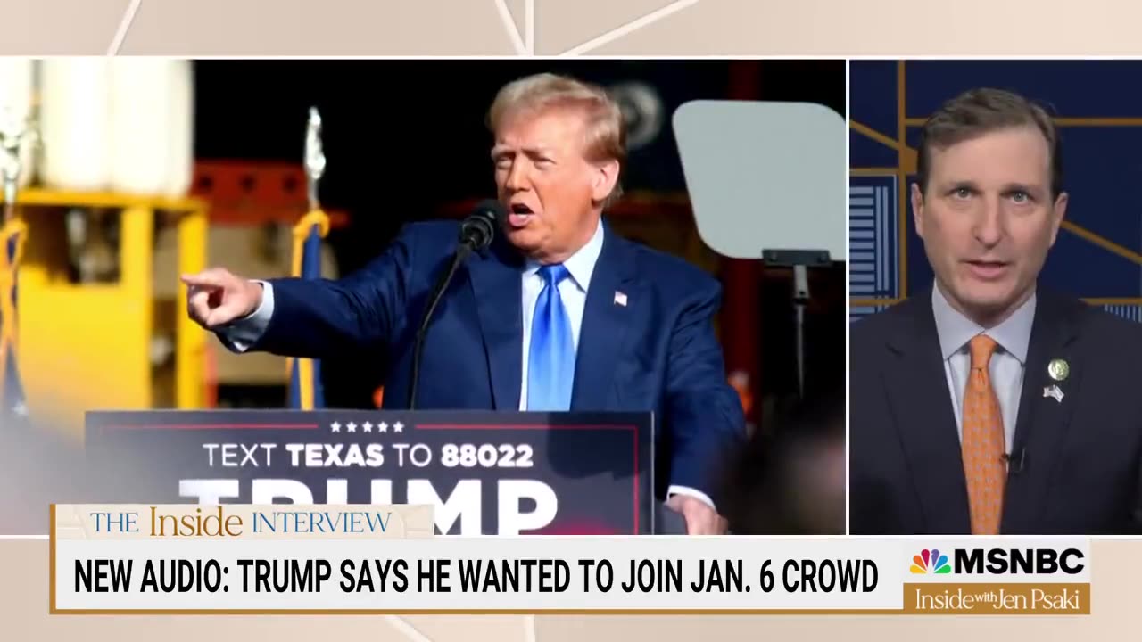 Democrat Dan Goldman says President Trump "has to be eliminated."