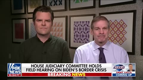 Jim Jordan disses Biden's 'intentional' border crisis