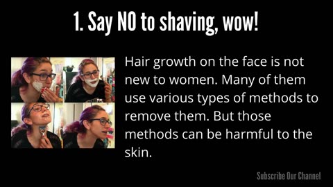 How To Remove Facial Hair Naturally at Home