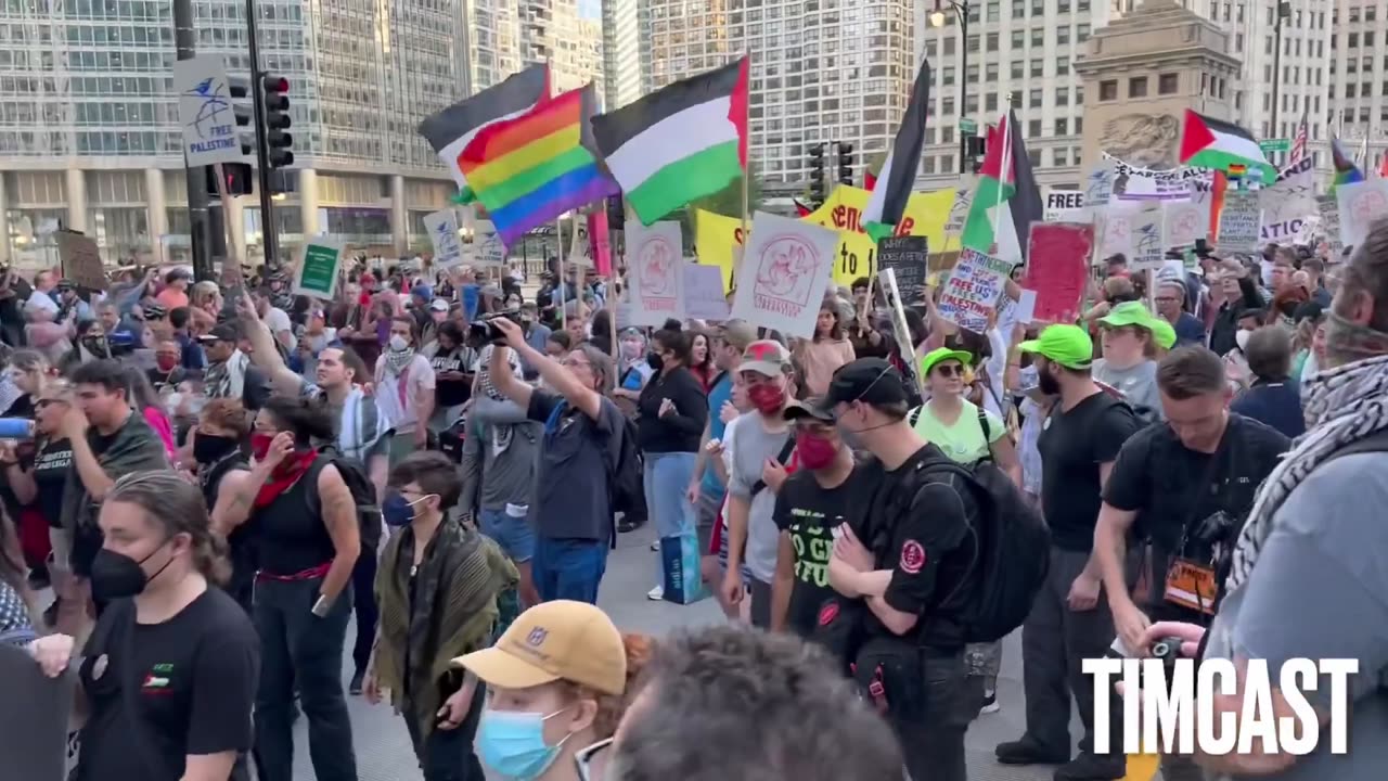 😂🚨DNC is going to be S*** SHOW. LQBTQLMNOP+ Palestine Activist are Protesting DNC