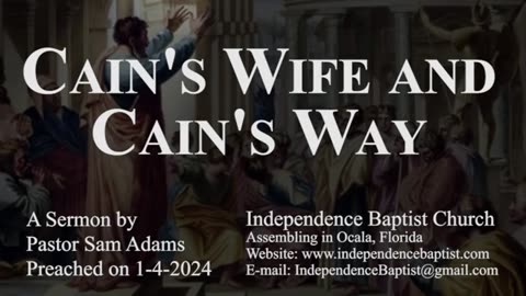 Cain's Wife and Cain's Way