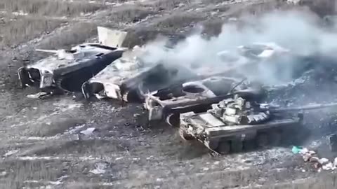 Shredding Russian Soldiers and Vehicles With Grenades
