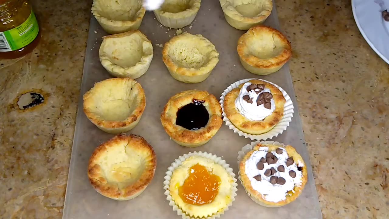 how to make mine chocolate and mango jam pie