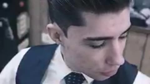 Look at the beautiful hair cut