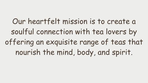 Loose green tea