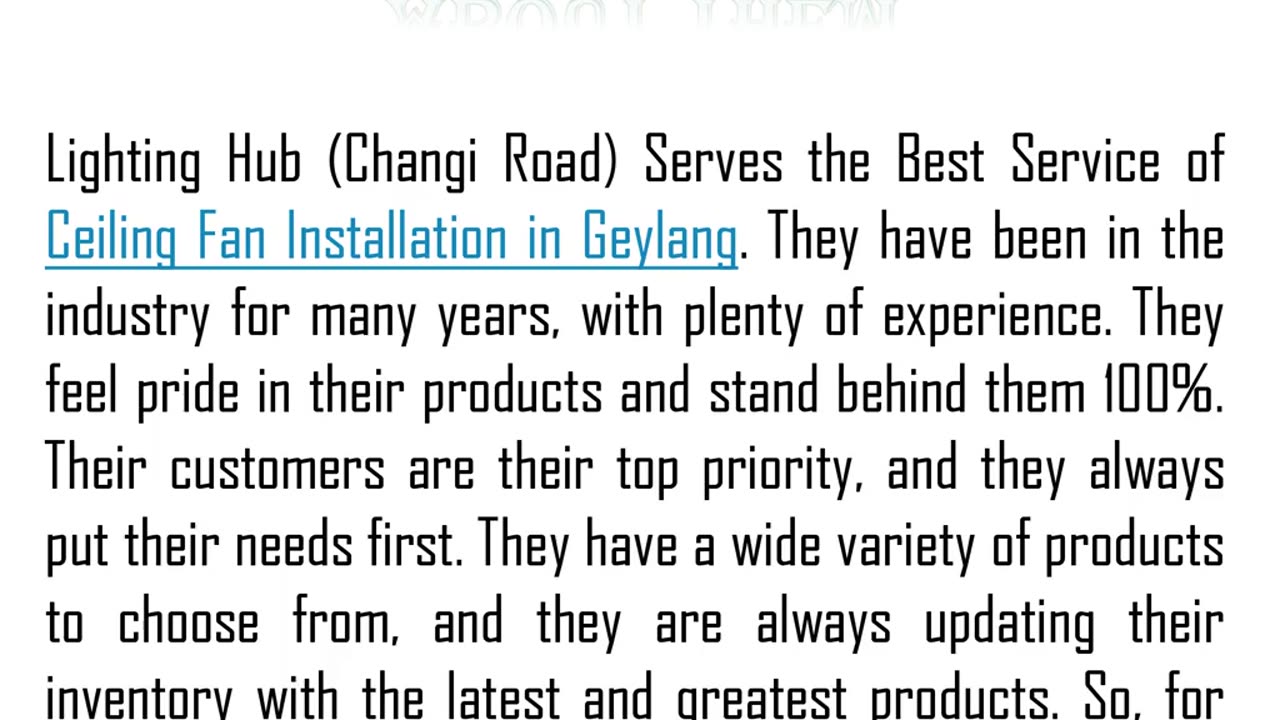 One of the Best Light Installation in Geylang