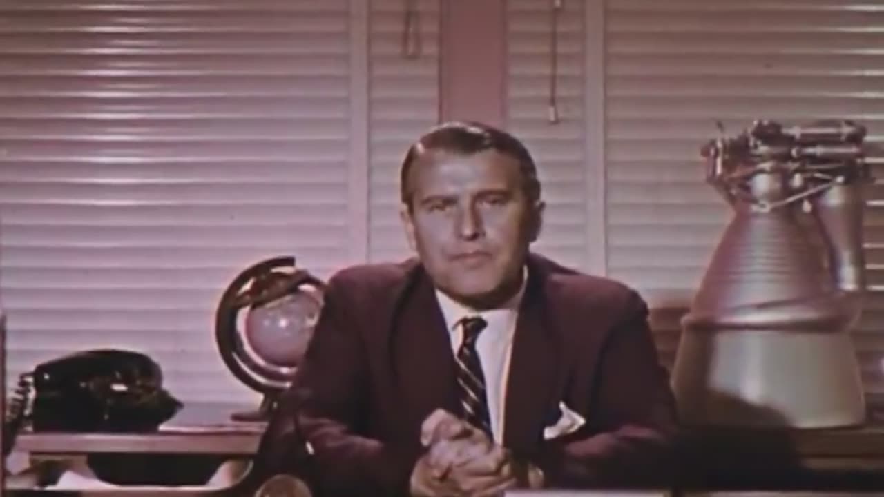 This is a side of Dr. Warner Von Braun few have ever seen. This film was approved by NASA in 1961.