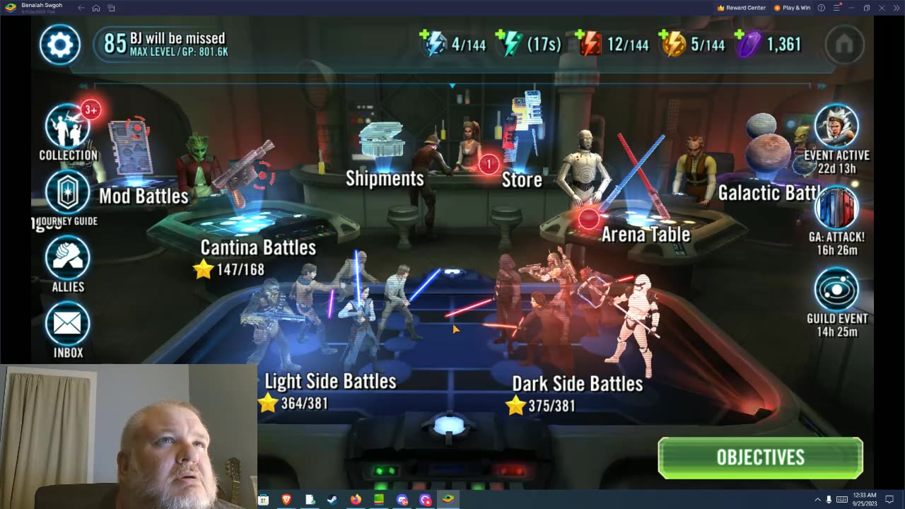 Star Wars Galaxy of Heroes F2P Day 151