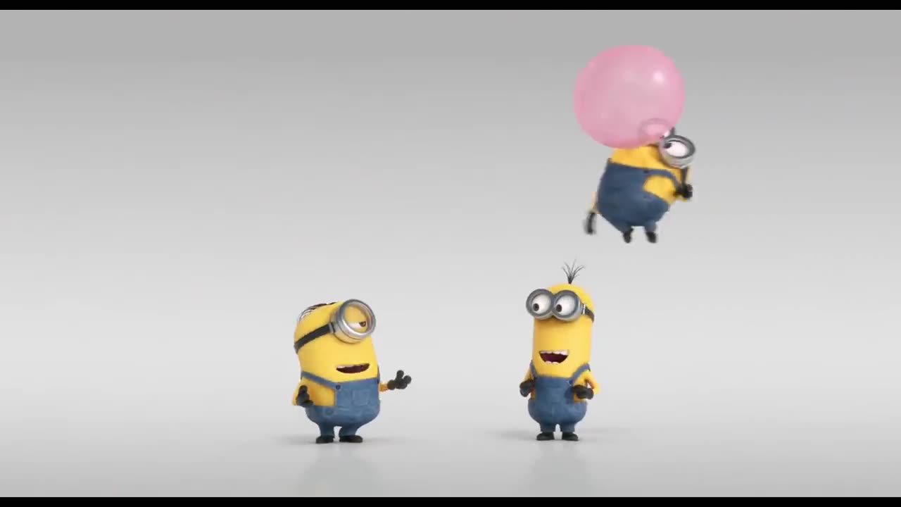 Minions Blowing Up Bubble | Funny Cartoon | Cartoon For Kids | Learn With Fun