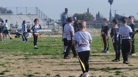 Jake throws a touchdown