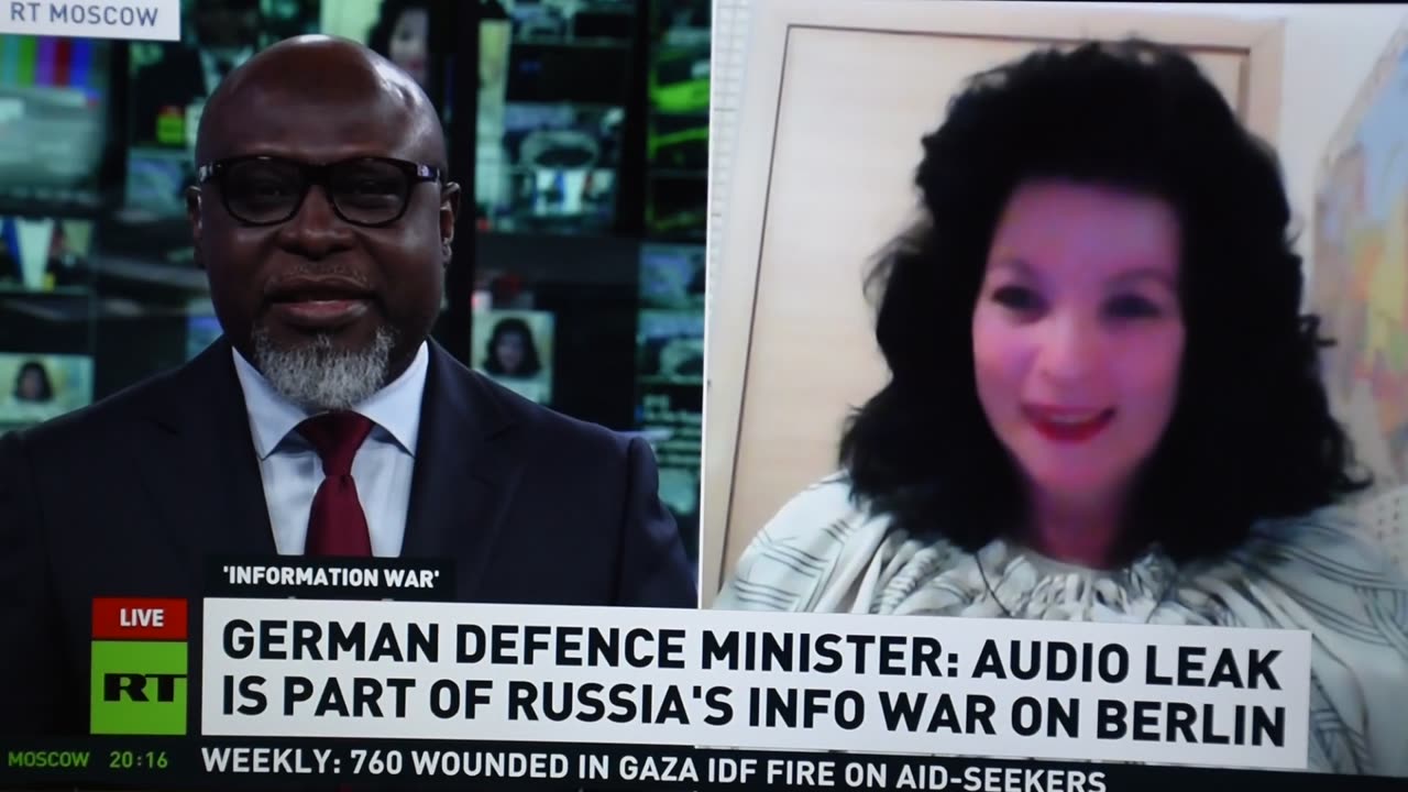 My Comments on RT about Pistorius saying that the Russian dictator was waging an “information war”